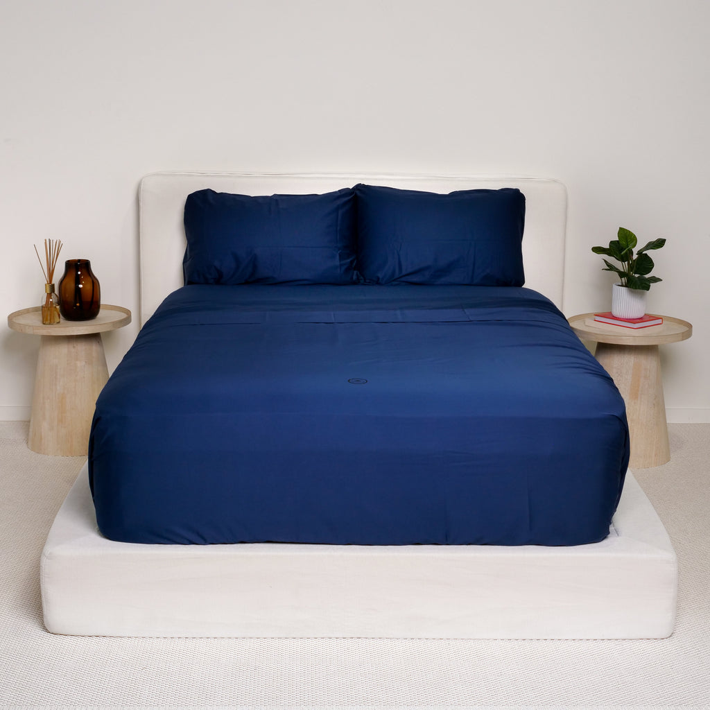 Luxury Bedding Sets Twin XL The Atlantic Collection Blue_Navy