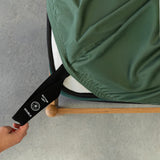 Kauai fitted sheet with an EasyGrip corner loop