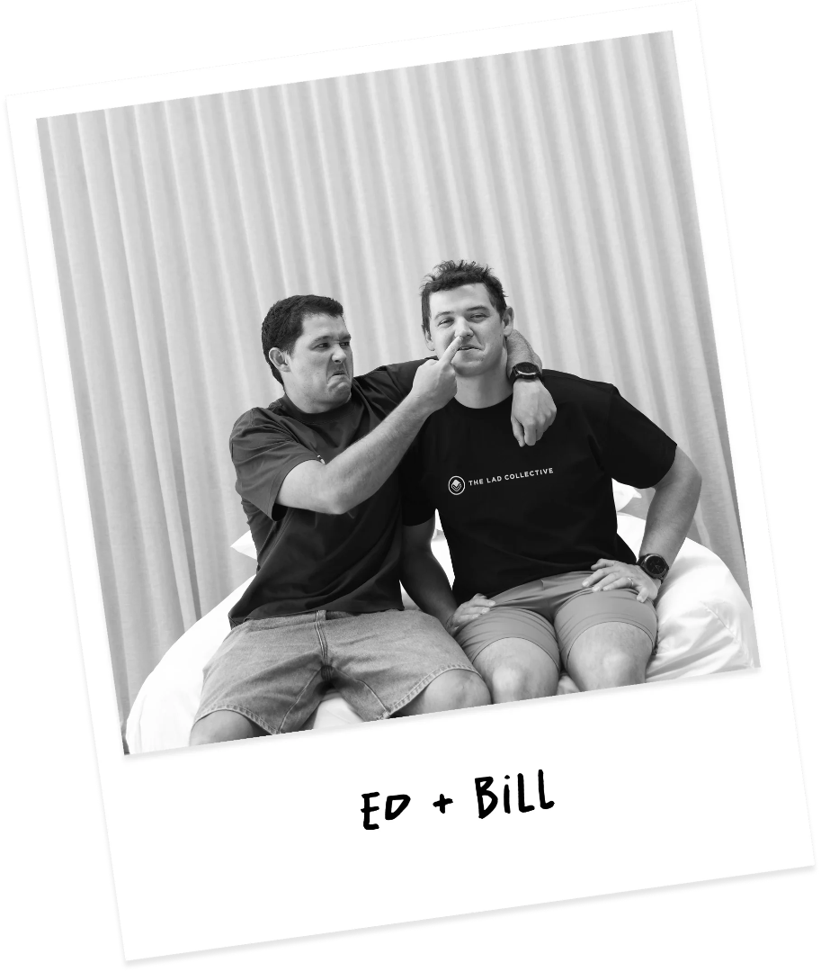 Ed and Bill Ovenden - Co-Founders of The Lad Collective