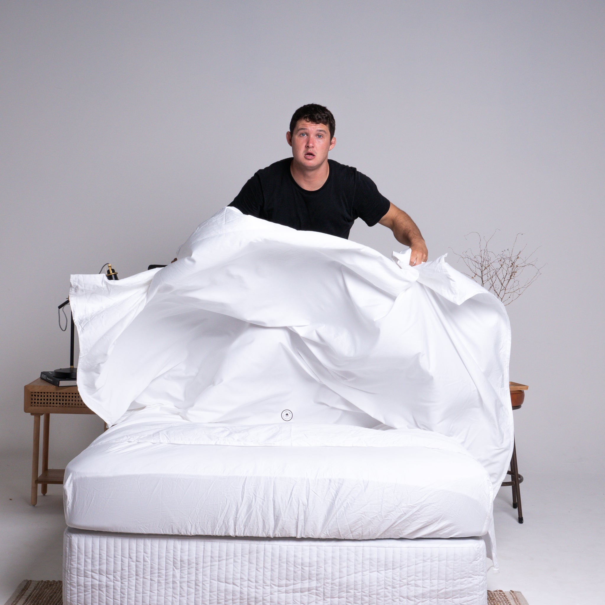 Luxury Bedding Sets King Malibu White Collection White